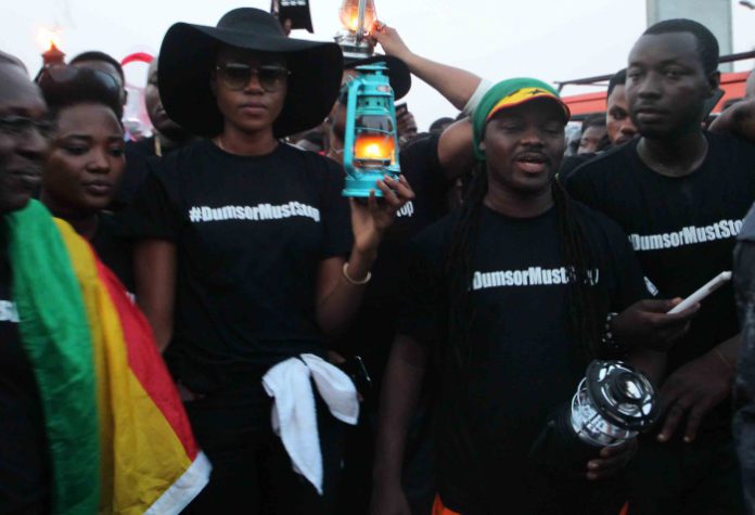 Dumsor-vigil-Yvonne-Nelson-