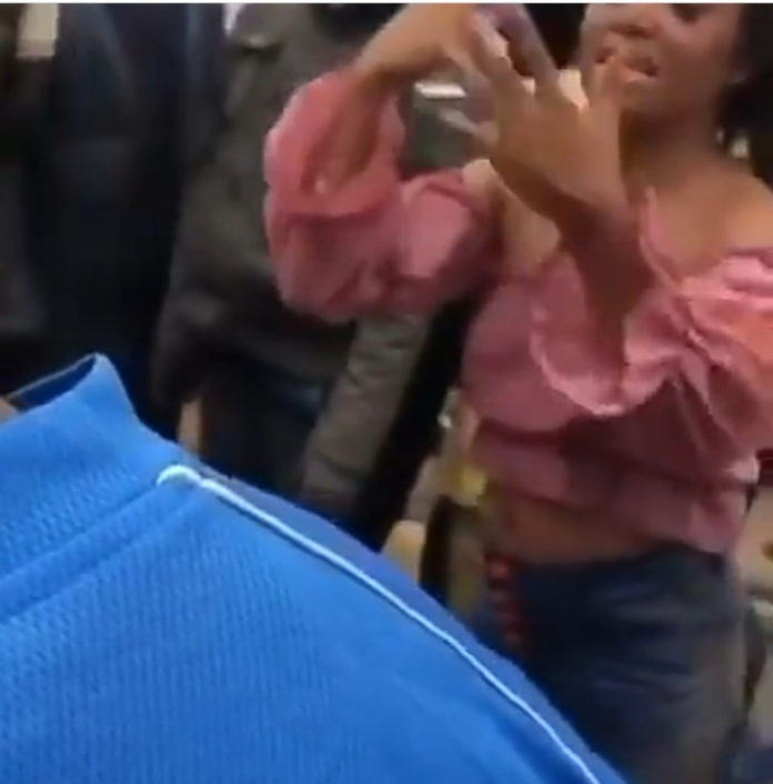 Mad woman