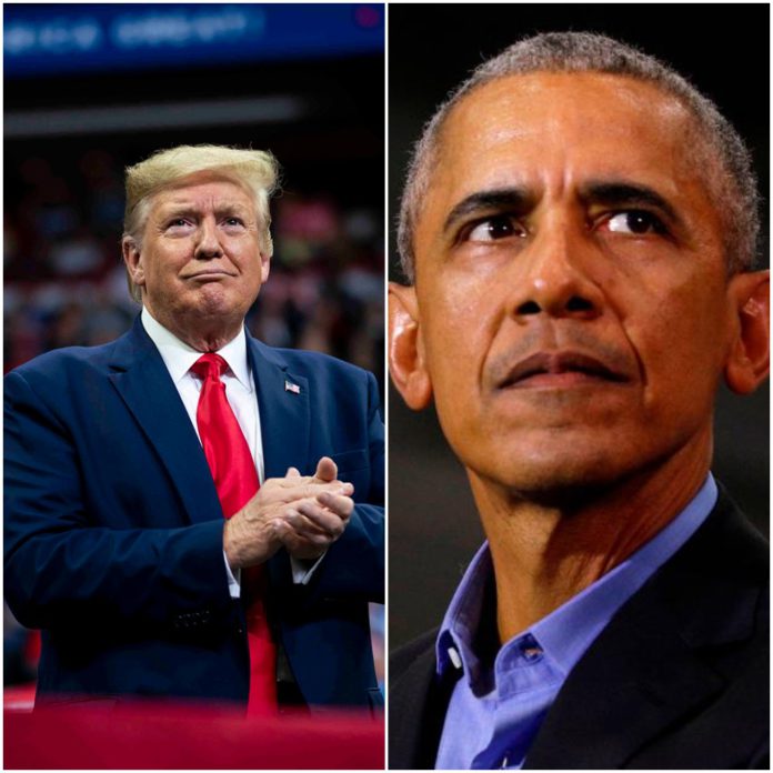 Obama and Trump