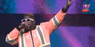 Medikal performs at VGMA 2020