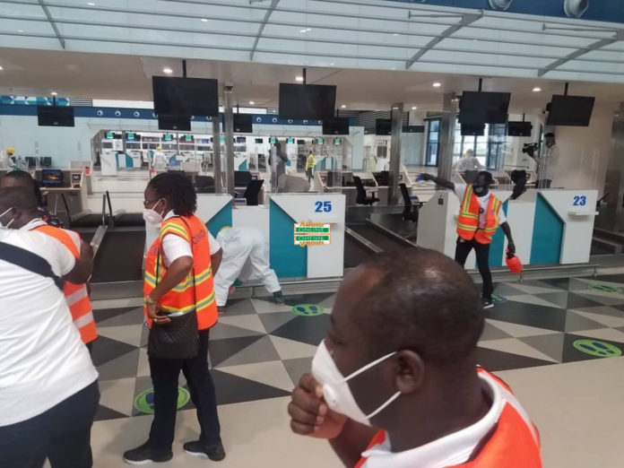 Fumigation Exercise is Terminal 3 ahead of Airport Reopening Fumigation Exercise is Terminal 3 ahead of Airport Reopening