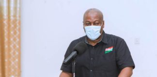 Mahama and the clergy