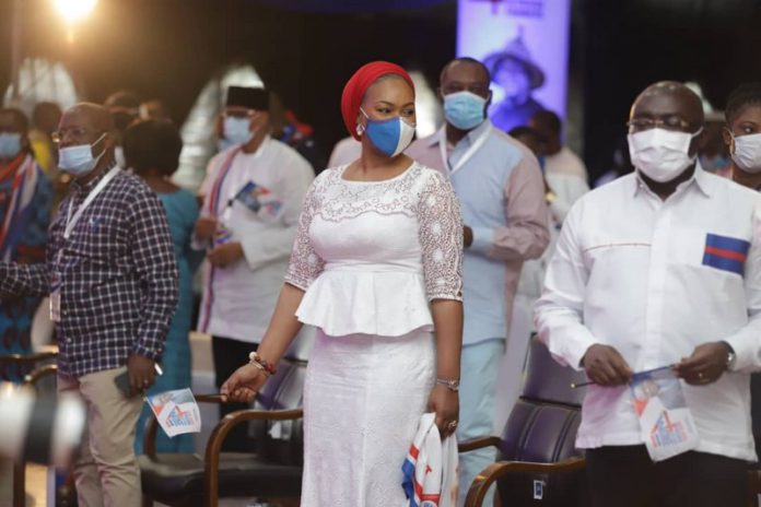 Samira Bawumia and husband Samira Bawumia and husband
