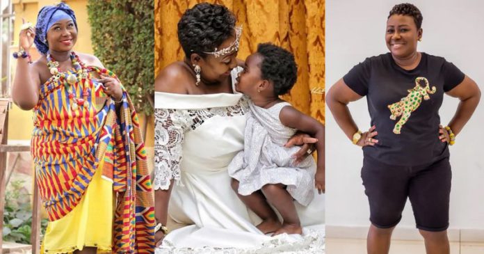 Gifty Anti and daughter Gifty Anti and daughter