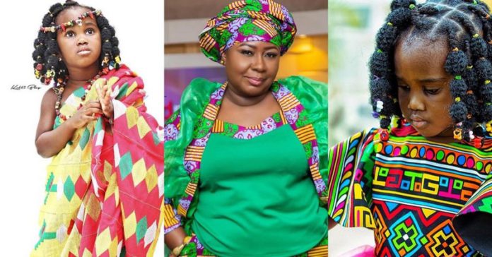 Gifty Anti and daughter Gifty Anti and daughter