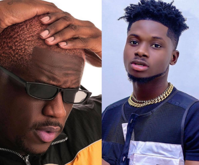 L-R: Joey B and Kuami Eugene L-R: Joey B and Kuami Eugene