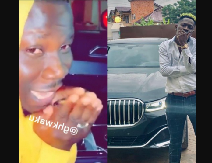 Stonebwoy and Shatta Wale show off their cars Stonebwoy and Shatta Wale show off their cars