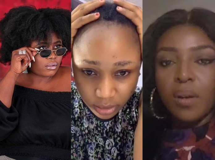 L-R: Lydia Forson, Rosemond Brown aka Akuapem Poloo and Yvonne Okoro L-R: Lydia Forson, Rosemond Brown aka Akuapem Poloo and Yvonne Okoro