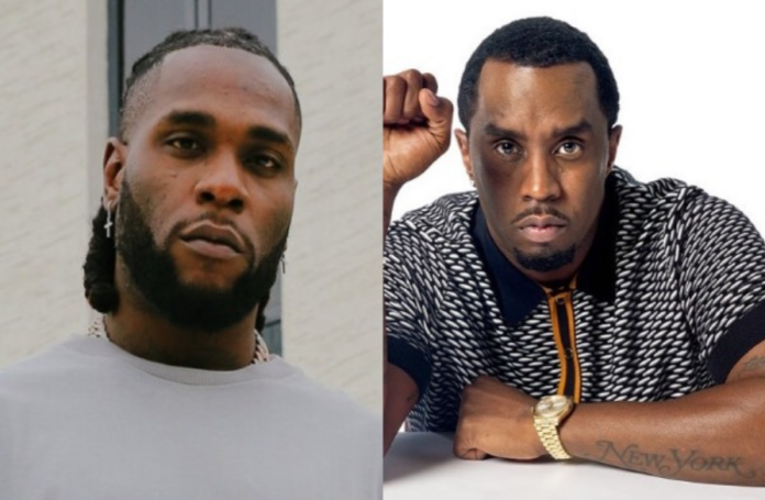 L-R: Burna Boy and Diddy L-R: Burna Boy and Diddy