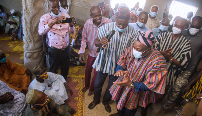 President Mahama visits his hometown, Bole President Mahama visits his hometown, Bole