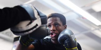FILE — Duke Micah of Ghana works out at at Gleason’s Gym on December 04, 2019 in the Brooklyn borough of New York City. Emilee Chinn/Getty Images/AFP