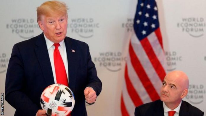 President Trump and FIFA President President Trump and FIFA President