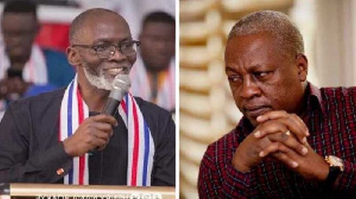 Gabby Asare Otchere-Darko and John Dramani Mahama Gabby Asare Otchere-Darko and John Dramani Mahama