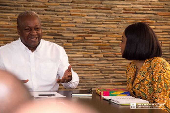 Jean Mensah, Mahama The EC Chair's comments comes after former President Mahama expressed some sentiments last week