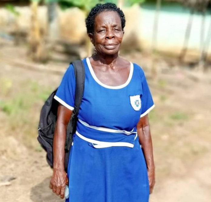 60 Year old woman participates in ongoing BECE 2020_2 Meet Ghana’s oldest candidate for this year’s BECE