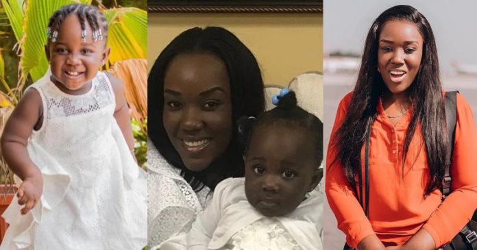 Stonebwoy's wife and daughter Stonebwoy's wife and daughter