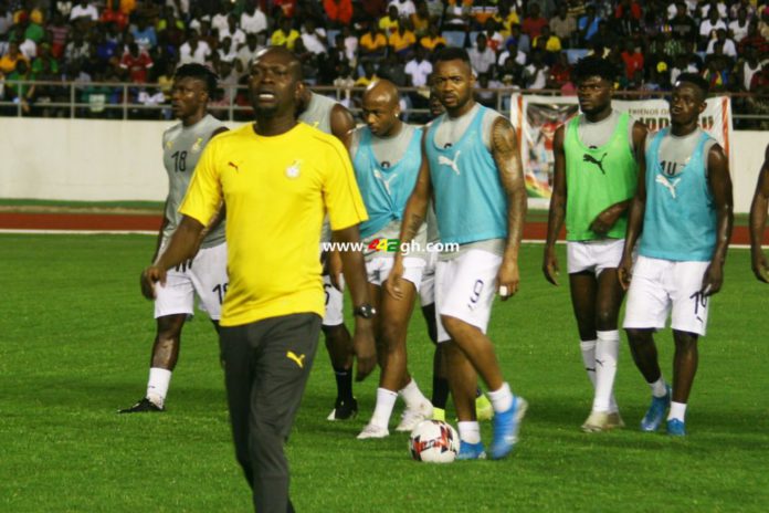 CK Akonnor with Black Stars CK Akonnor with Black Stars