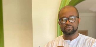 GFA boss Kurt Okraku with Mbappe jersey