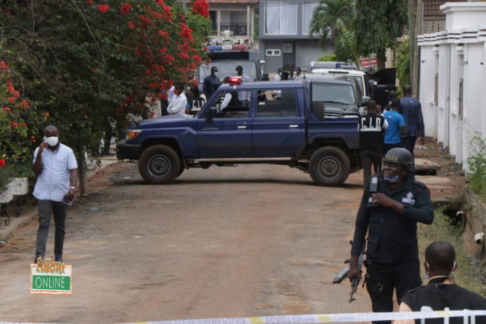 UG law lecturer’s murder: Police storm residence UG law lecturer’s murder: Police storm residence