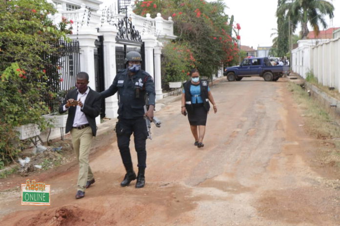 UG law lecturer’s murder: Police storm residence UG law lecturer’s murder: Police storm residence