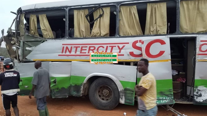 Accra-Kumasi road accident Accra-Kumasi road accident