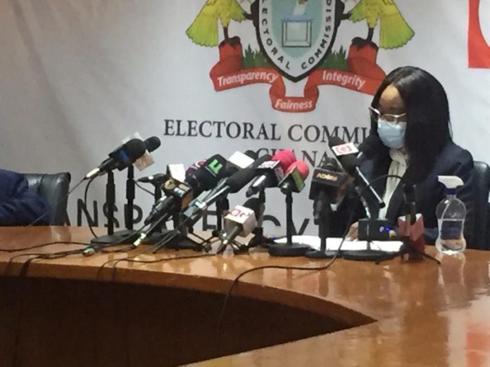 Mrs Jean Mensa, EC boss Mrs Jean Mensa, EC boss