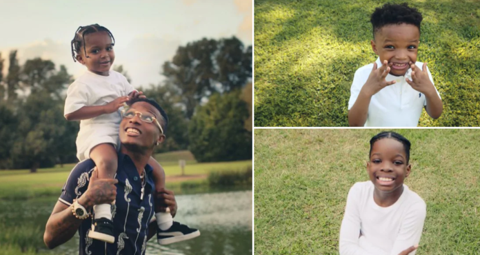 Wizkid features his three kids in official music video for Smile. Photo: Instagram/@wizkidayo Wizkid features his three kids in official music video for Smile. Photo: Instagram/@wizkidayo