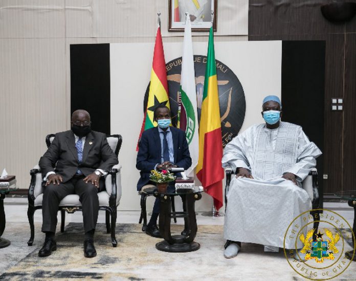 President Akufo-Addo met with the President of Mali's Transitional Government, Bah N’daw President Akufo-Addo met with the President of Mali's Transitional Government, Bah N’daw