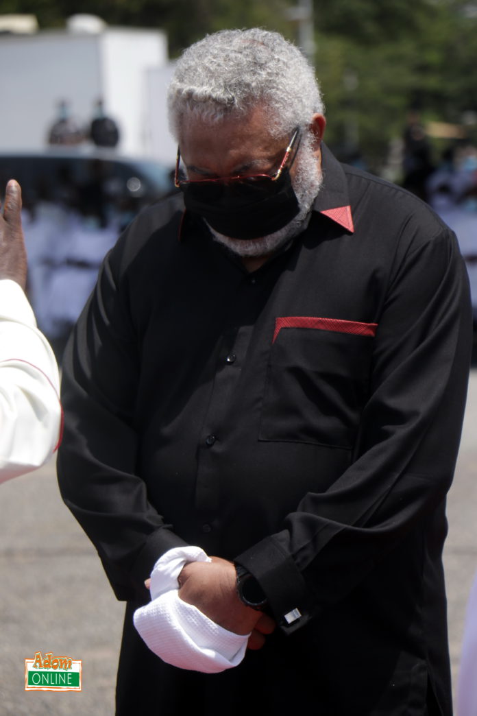 Former-President-Rawlings-tearfully-pays-last-respect-to-late-mother-180