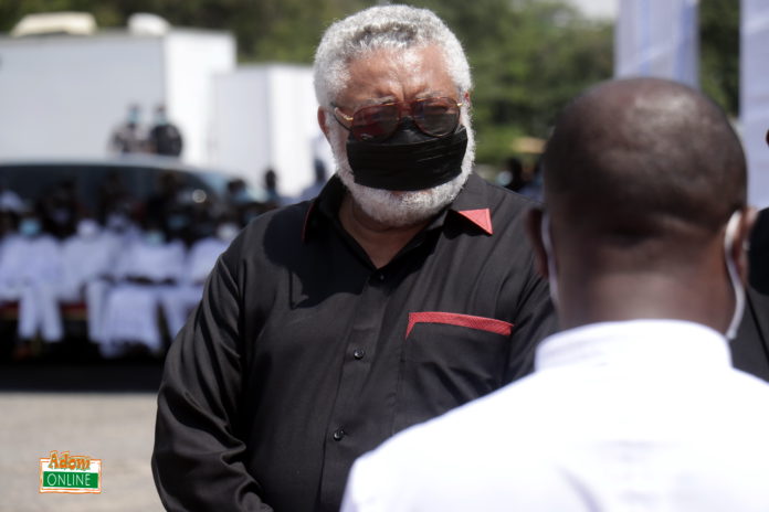 Former-President-Rawlings-tearfully-pays-last-respect-to-late-mother-182