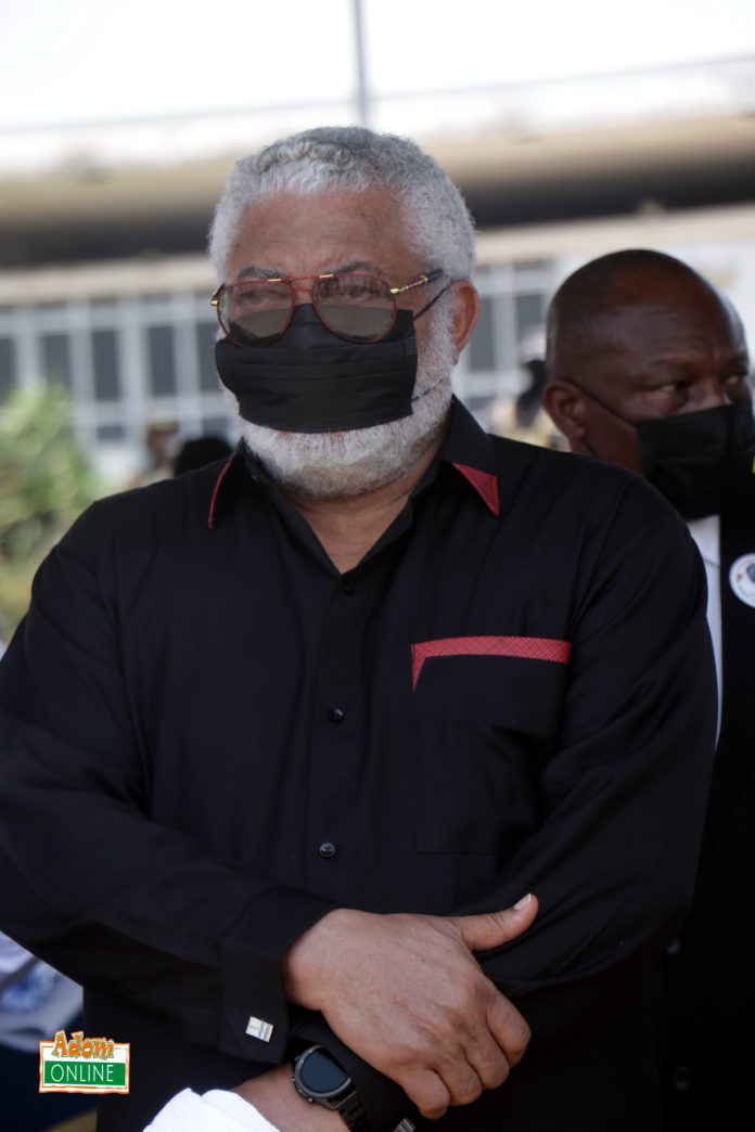 Former-President-Rawlings-tearfully-pays-last-respect-to-late-mother-243