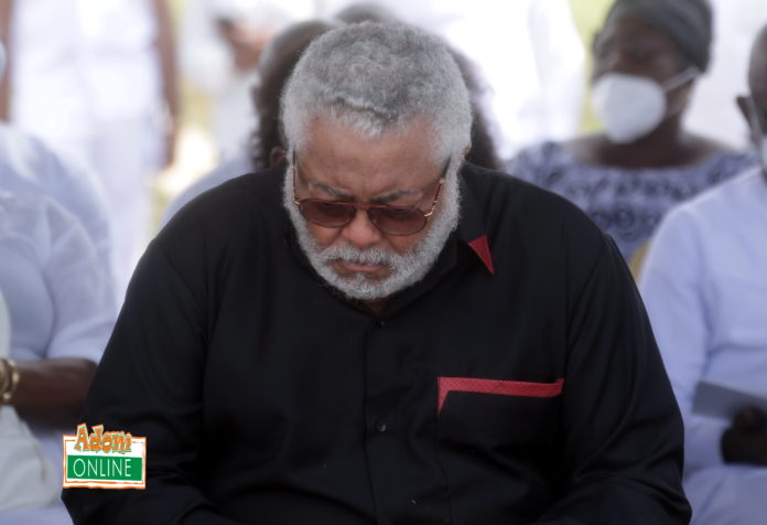 Former-President-Rawlings-tearfully-pays-last-respect-to-late-mother-56