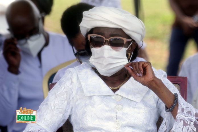 Former-President-Rawlings-tearfully-pays-last-respect-to-late-mother-67