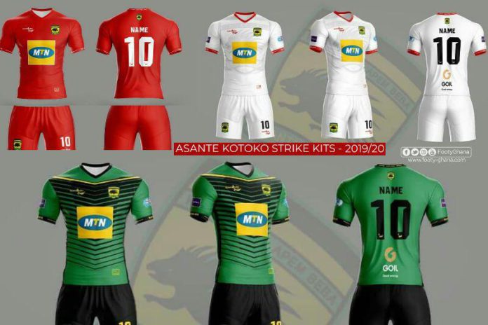 Asante Kotoko STRIKE jerseys Asante Kotoko STRIKE jerseys