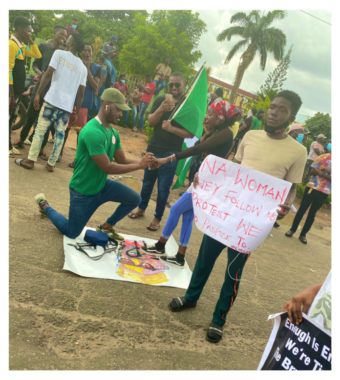 SARS protest