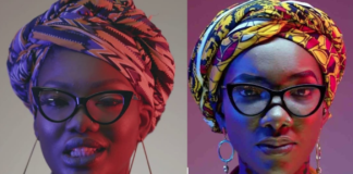 L-R: Iona Reine and fallen singer Ebony Reigns