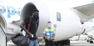 Thomas Partey arrives in UK