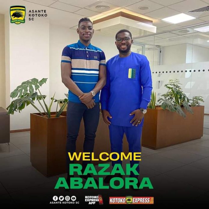 Razak Abalora with Kotoko CEO, Nana Yaw Amponsah Razak Abalora with Kotoko CEO, Nana Yaw Amponsah