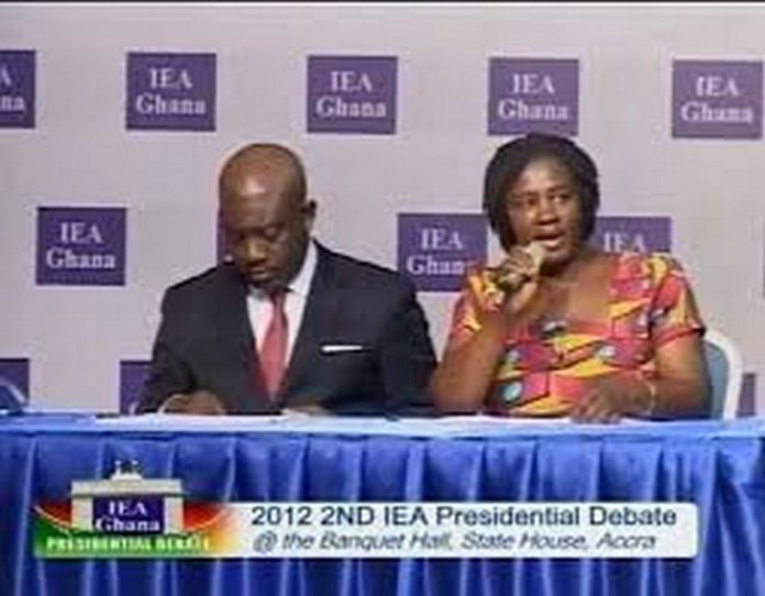 Naana Oppong Nkrumah jane naana opoku agyemang and oppong nkrumah at IEA debate