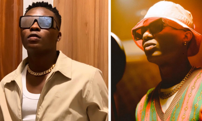 L-R: Reekado Banks and Wizkid L-R: Reekado Banks and Wizkid