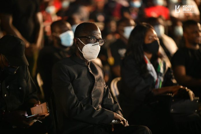 Asiedu nketia at Rawlings vigil Asiedu nketia at Rawlings vigil