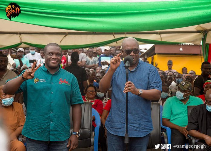 Sam George and Mahama Sam George and Mahama