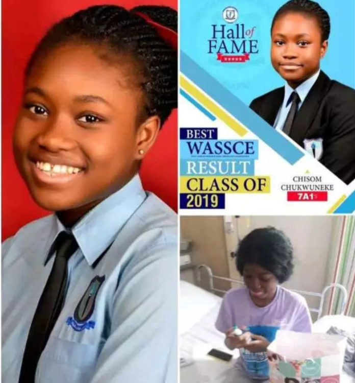 Nigerian WASSCE candidate
