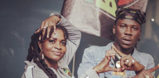 Aisha Modi and Stonebwoy