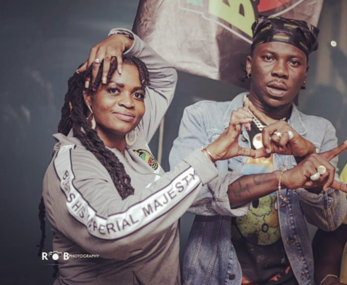 Aisha Modi and Stonebwoy Aisha Modi and Stonebwoy