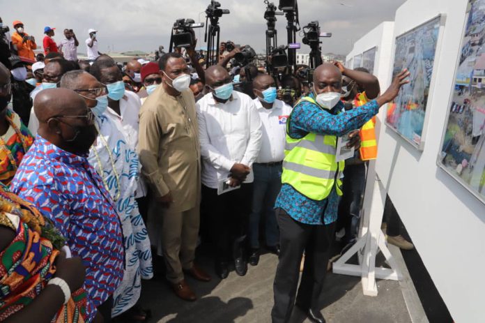 Akufo-Addo commissions Obetsebi Lamptey interchange `