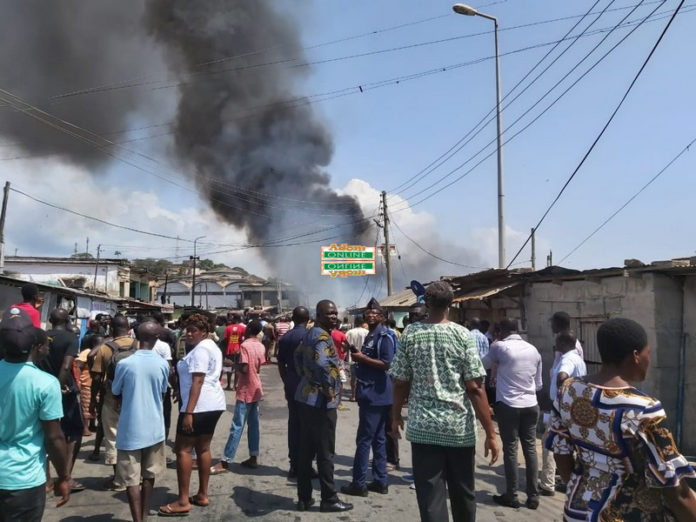 premix fuel outlet catches fire premix fuel outlet catches fire