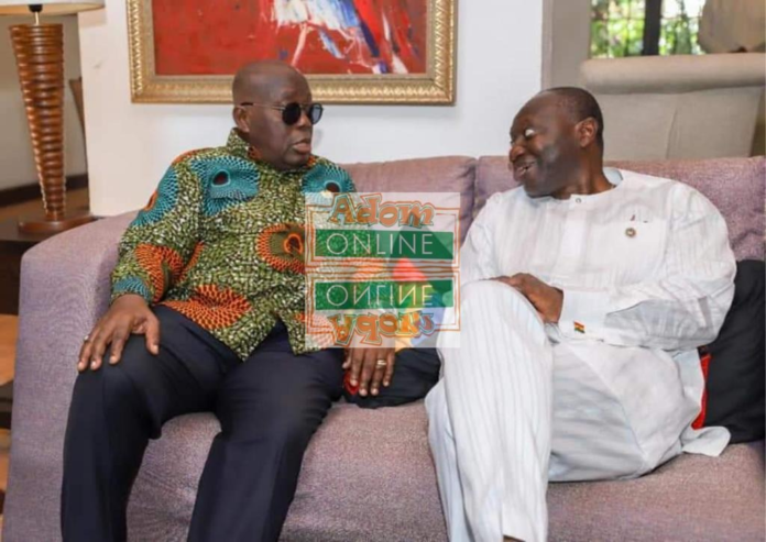 Akufo-Addo and Ken Ofori Atta