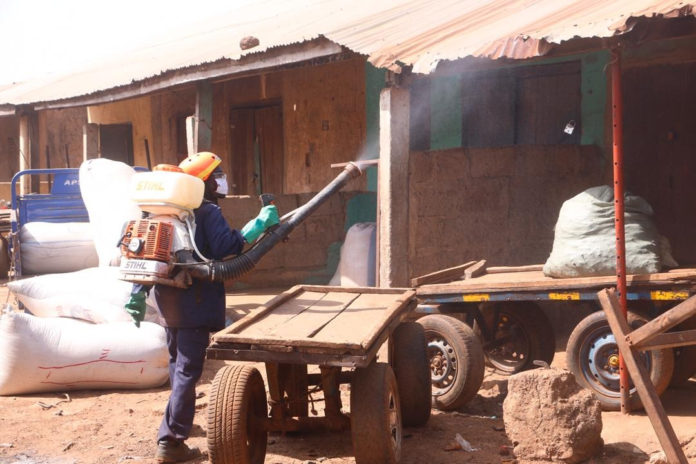 Market disinfection