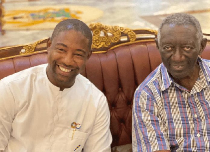Dr Bernard Okoe-Boye and John Agyekum Kufuor Dr Bernard Okoe-Boye and John Agyekum Kufuor